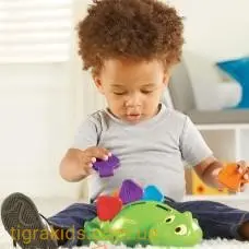 Обучающий игровой набор-сортер LEARNING RESOURCES - СТЕГГИ ДИНОЗАВРИК